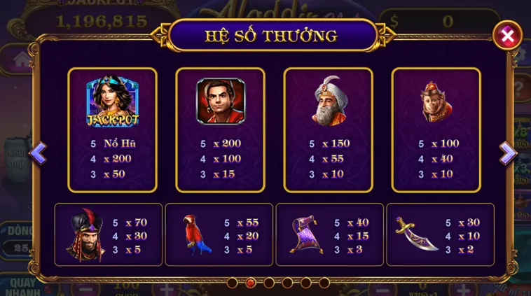 Nổ Hũ Aladin Slots Tại 789Club Sân Chơi Quay Hũ Đỉnh Cao Hấp Dẫn Nhất