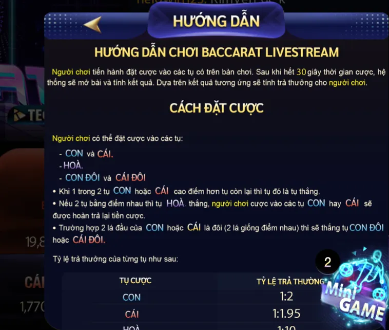 Baccarat Casino Tại 789Club Sảnh Cược Bài Trực Tuyến Đẳng Cấp Quốc Tế Sang Trọng