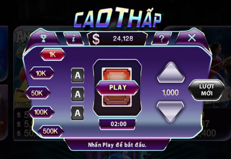 Chinh Phục Ngay Minigame Cao Thấp Tại 789Club Với Cơ Hội Nhận Thưởng Cực Lớn Mỗi Ngày