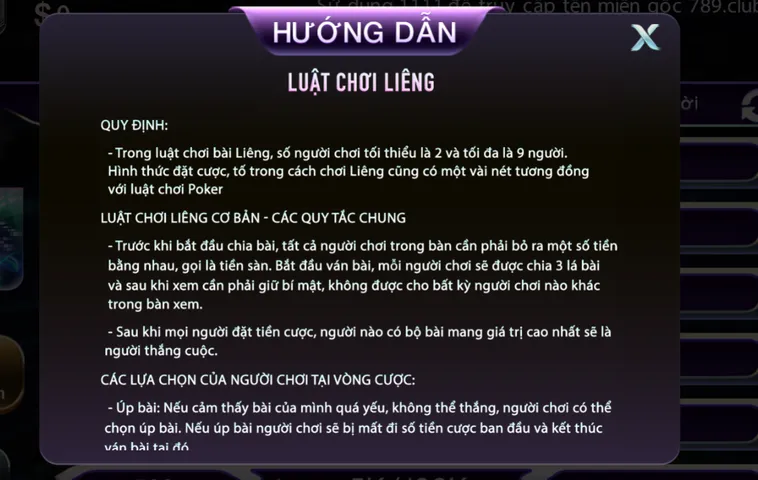 Chinh Phục Bàn Liêng 789Club Với Những Ván Bài Đầy Sự Kịch Tính Và Thắng Lớn