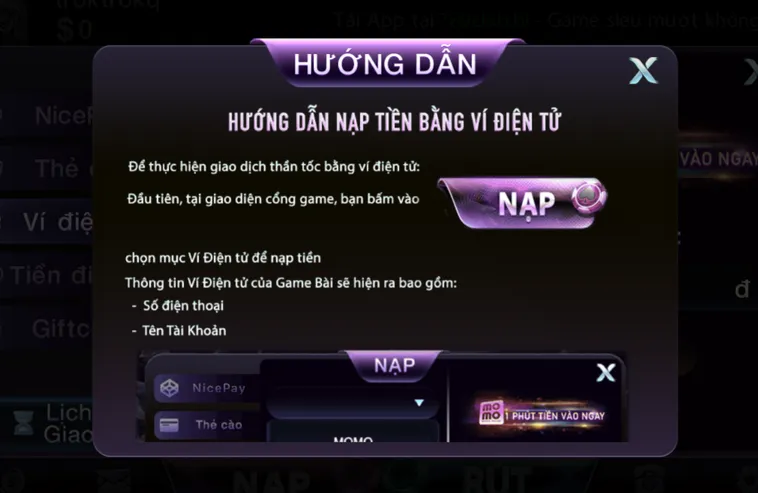 Hướng Dẫn Nạp Tiền Qua Ví Điện Tử Tại 789Club Siêu Tốc Hỗ Trợ Đa Dạng Phương Thức Thanh Toán Uy Tín Bậc Nhất