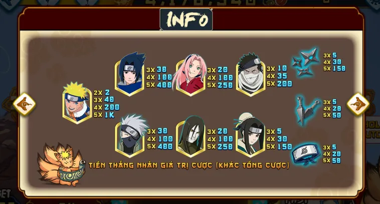 Khám Phá Siêu Phẩm Nổ Hũ Naruto Slots Tại 789Club Với Cơ Hội Thắng Lớn