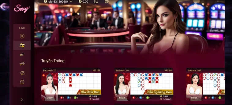 Sexy Gaming Live Tại 789Club Trải Nghiệm Giải Trí Đẳng Cấp Đầy Lôi Cuốn