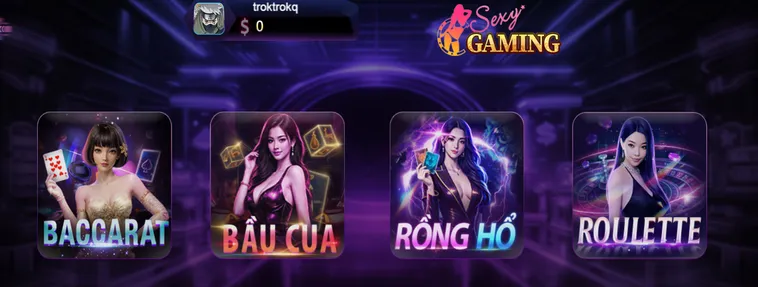 Sexy Gaming Live Tại 789Club Trải Nghiệm Giải Trí Đẳng Cấp Đầy Lôi Cuốn