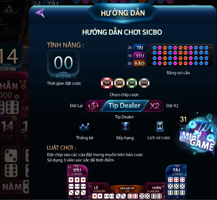 Chinh Phục Ngay Sicbo Casino Tại 789Club Với Cơ Hội Nhận Thưởng Cực Lớn Mỗi Ngày