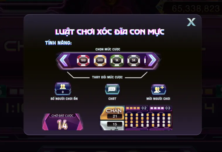 Xóc Dĩa Con Mực Casino Tại 789Club Sảnh Cược Đổi Thưởng Đỉnh Cao Uy Tín