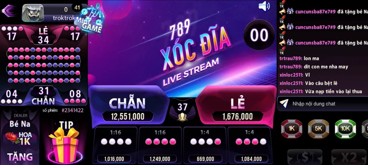 Khám Phá Thế Giới Xóc Dĩa Tại 789Club Với Tỷ Lệ Chiến Thắng Cực Kỳ Hấp Dẫn